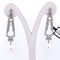 Boucles d'oreilles Boucles d'oreilles Art Déco en or blanc avec perles et diamants 58 Facettes