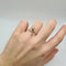 Bague 56 Bague serpent or jaune 18 carats sertie de rubis 58 Facettes
