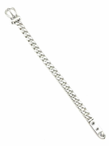 HERMES. Collection "Boucle sellier", bracelet vintage argent PM