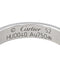 Bague 52 Cartier Bague Love Or blanc 58 Facettes 4534658CN