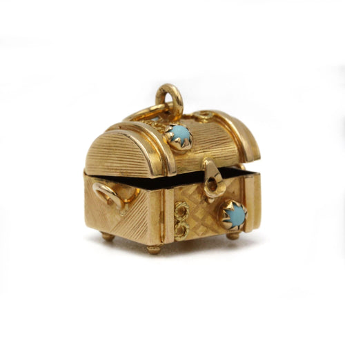 Pendentif Pendentif Charm - Coffrefort 58 Facettes 250147R