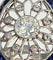 Bague BAGUE EN PLATINE DE STYLE ART DÉCO AVEC DIAMANTS ET SAPHIRS 58 Facettes A2450 (491)