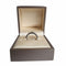 Bague 54 BULGARI - Bague Parentesi or blanc et diamants 58 Facettes BUL-RI-PAR-WG-DI