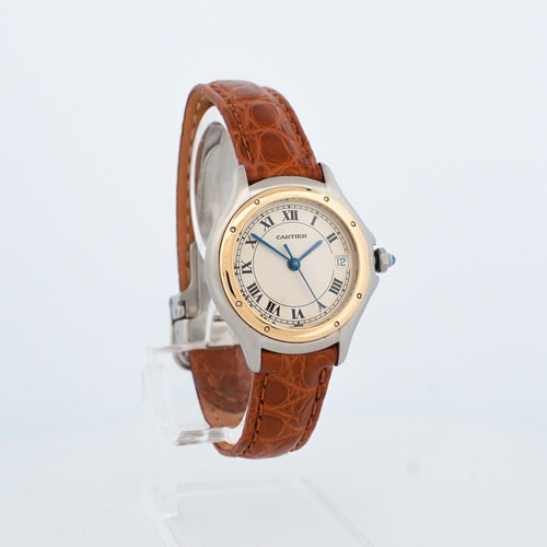 CARTIER - Panthère Cougar Watch - Ivory roman dial - SM