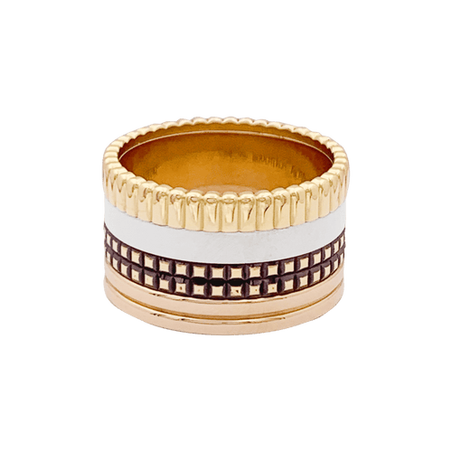 Bague 52 Bague Boucheron "Quatre Classique Large" trois ors. 58 Facettes 34414