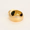Bague 55 Bague en or jaune, tourmaline verte 58 Facettes CRE0100X4