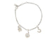 Bracelet bracelet CHOPARD happy  lucky 855811 or blanc 18k diamant 0.05 ct 58 Facettes 270248