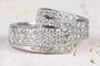Bague 51.5 Bague 18 carats Or jaune 1.16 ct Diamant 58 Facettes BGDGV289