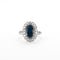 Bague Bague Pompadour Art-Déco Saphir Diamants 58 Facettes
