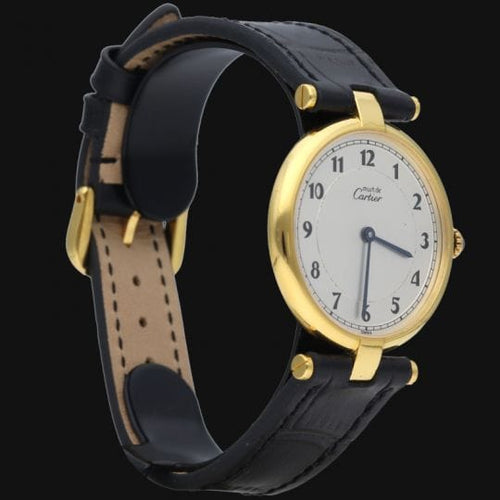 Montre Cartier Montre Must De Cartier Vermeil 58 Facettes MT41226
