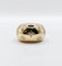 Bague 43.5 Bague bombé dôme or 18k diamant taille brillants en serti étoilé (circa 1950) 58 Facettes A05072