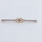 Broche Broche double coeur or jaune et diamants 58 Facettes P3L5