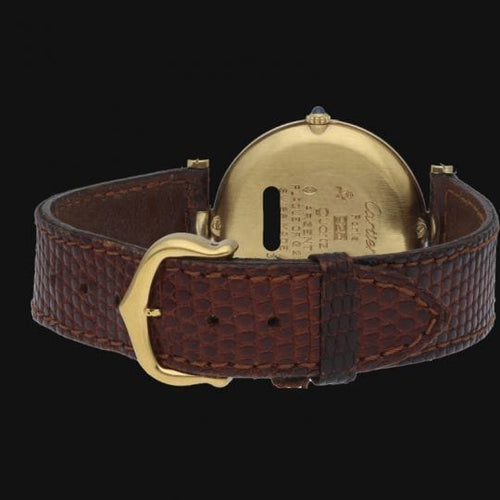 Montre Cartier Montre Must De Cartier Vermeil 58 Facettes MT41217