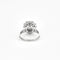 Bague 56 Bague marguerite diamants en or et platine 58 Facettes