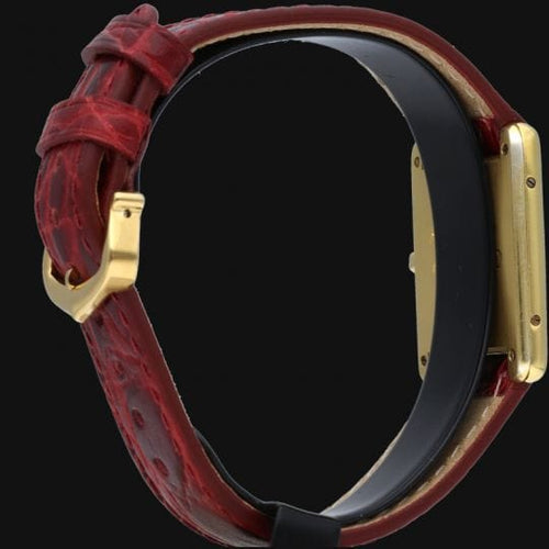 Montre Cartier Montre Tank Vermeil 58 Facettes MT42954