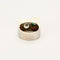 Bague 47.5 Bague Tank platine et or jaune, émeraude, rubis et diamants 58 Facettes 250212