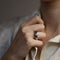 Bague 54 Bague Chaumet Collection Valse en or gris 18k - 1995 - Taille 54 - Papiers d'origine 58 Facettes FB10102