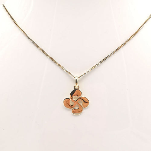 Collier Collier trèfle or jaune 58 Facettes