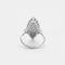 Bague 53 Bague marquise or gris diamants 58 Facettes GU69