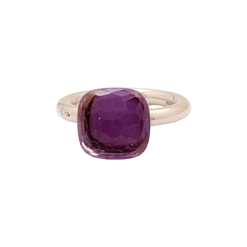 Bague 49 Bague Pomellato,"Nudo Classic", or rose et améthyste. 58 Facettes 35130