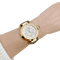 Montre Montre Cartier "Pasha" or jaune, cuir. 58 Facettes 34346