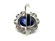 Bague Belle-Epoque en or blanc, saphir et diamants 58 Facettes