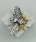 Boche y Colgante en forma de Mariposa 58 Facettes 50194