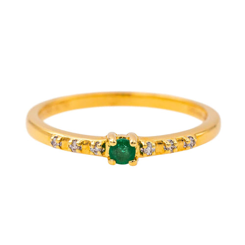 Bague 52 Mauboussin Bague Capsule d'émotions Or jaune Emeraude, Diamant 58 Facettes 4191430CN