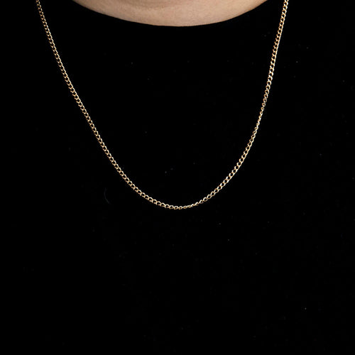 Collier Collier maille Gourmette or jaune 58 Facettes LP793/8