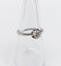 Bague 53 Bague solitaire art deco Platine diamant taille ancienne 0,43 carat (circa 1930) 58 Facettes A06144