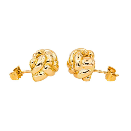 Boucles d'oreilles Boucles d'oreilles Demi créoles Or jaune 58 Facettes 4286097CN
