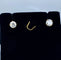 Boucles d'oreilles Boucles d’oreilles puces en or jaune 18 carats, diamants 2x 0,50 carats 58 Facettes AB628