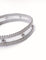 Bracelet Bracelet ruban or blanc et diamants 1950-1960 58 Facettes BRA.RUBAN.B.1333