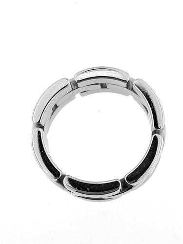 Bague Cartier Maillon Panthère bague flexible en or blanc 18 carats 58 Facettes