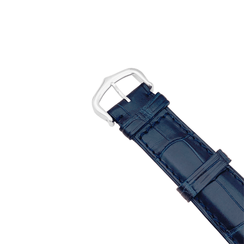 Montre Montre Cartier, "Tank Basculante", acier, cuir. 58 Facettes 34713
