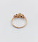 Bague 47 Bague antique toi et moi or rose 18k diamants taille roses (circa 1900) 58 Facettes A06295