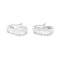 Boucles d'oreilles Boucles d'oreilles en or blanc et diamants baguette. 58 Facettes 34746