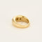 Bague 53 Bague jonc en or jaune et diamants 58 Facettes GU265
