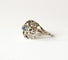 Bague 54 Bague ancienne or blanc saphir et diamants anciens 58 Facettes