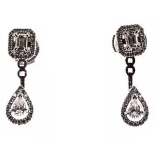 Boucles d'oreilles MESSIKA - Boucles d'oreilles or blanc et diamants 58 Facettes 78874