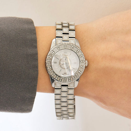 Montre DIOR - Christal - Montre acier 58 Facettes 250277