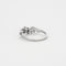 Bague 60 Bague trilogie or gris et diamants 58 Facettes GU46