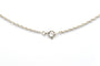 Collier Collier Napoléon III or jaune, argent, pierre du Rhin et diamants taille rose 58 Facettes B775