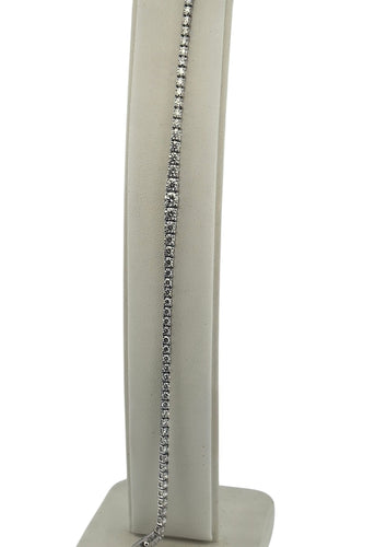 Bracelet Bracelet Tennis or blanc et diamants 2,60 carats 58 Facettes