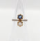 Bague 44 Bague Toi et Moi or, diamant et saphir épaulés (circa 1910) 58 Facettes A05407