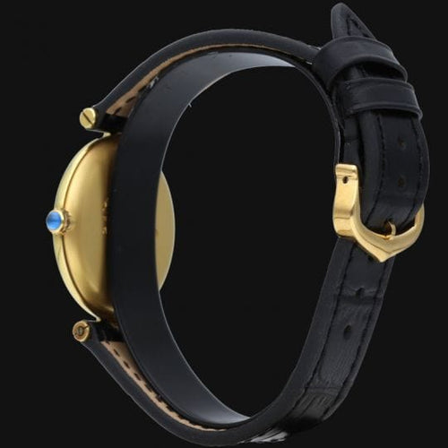 Montre Cartier Montre Must De Cartier Vermeil 58 Facettes MT43215