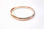 Bracelet Bracelet jonc 3 ors 58 Facettes Brac.3ors-1558