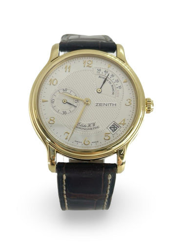 Montre Montre Zenith Elite Power Reserve Full Set 58 Facettes