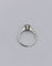 Bague 54 Bague solitaire ancienne platine, diamant 58 Facettes