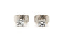 Boucles d'oreilles Boucles d'oreilles - Contemporaines serties de diamants en or blanc 18 carats 58 Facettes 23333